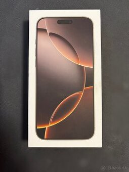 iPhone 16 Pro Max Desert Titanium