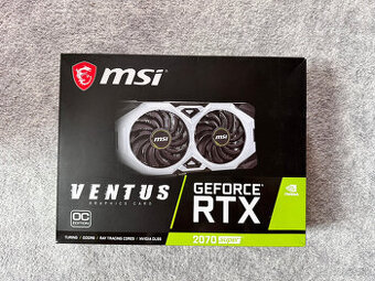 Predám grafickú kartu GeForce RTX 2070 SUPER™ VENTUS OC 8GB