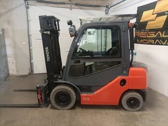 Vysokozdvižný vozík Toyota 25 s pozicionerem