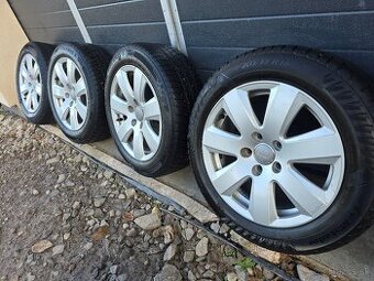 Zimná Sada AUDI 5x112+Zimné Pneu 205/55 R16