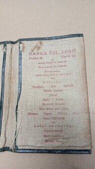 Stará banková knižka 1 republika ...