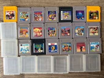 Game Boy hry plus original obaly