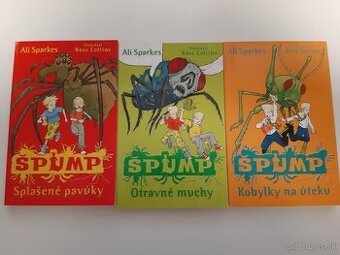 Ali Sparkes Splašené pavúky (Špump 1), Otravné muchy (Špump