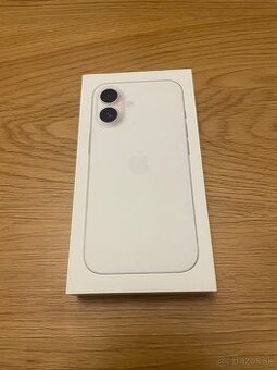 Predám nový IPhone 16 128GB white