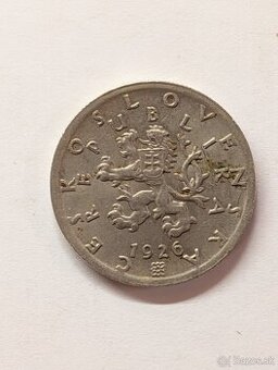 Predám mincu Československo 50 halier rok 1926