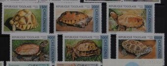 Poštové známky - Obojživelníky 27 - neopečiatkované