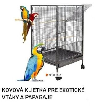 Klietka pre vtaky a rozne papagaje