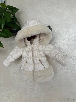Zimna predlzena bunda snehobiela IDexe vel 86