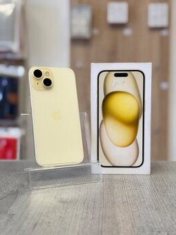 100% BATÉRIA - Apple iPhone 15 128GB Yellow