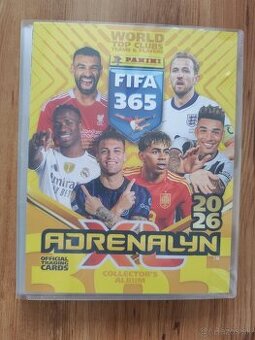 Predám futbalové kartičky FIFA 365 2026 - vyzbieraný album
