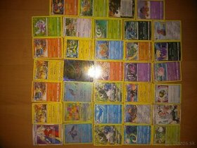 Pokémon karty plechovka 94 ks, krabička 42 ks a sáčok 10ks