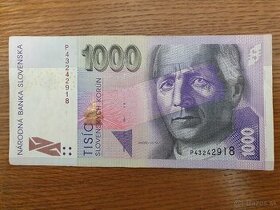 SLOVENSKÁ KORUNA 1000 SKK 2002