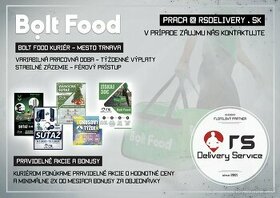 Bolt Food Kuriér - RS Delivery Service - Trnava