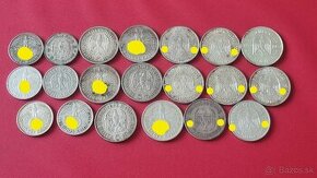 Nemecke strieborne mince