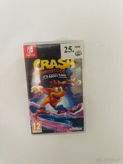 Nintendo Switch head Crash bandicoot 4