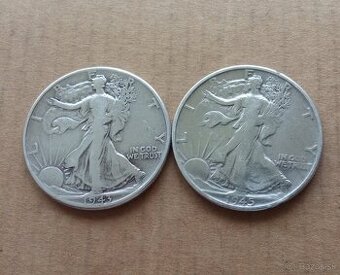 USA 1/2 dolláre AG