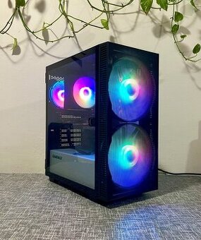Herný PC RTX 4060 s Ryzen 7 5700/32gb/1tb/600w