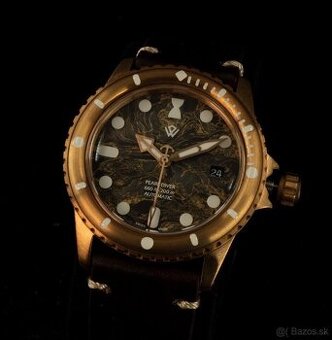 Predam bronzeie hodinky swiss made