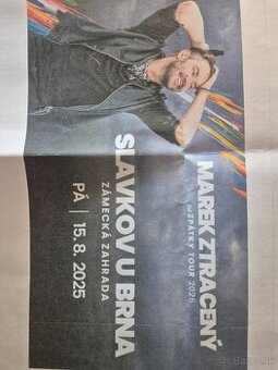 Marek Ztracený ZPÁTKY TOUR SLAVKOV