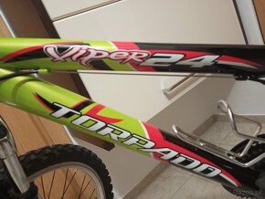 bike Torpado Viper 24 s odpruženou vidlicou