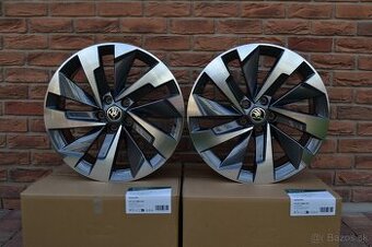 5x112 R19 Hlinikove disky Org. Skoda Kodiaq II Model: HALTI