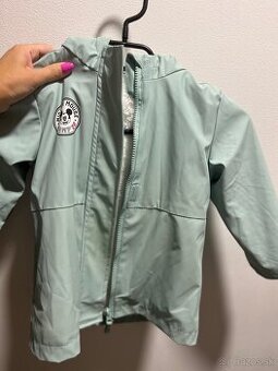 Zateplená, nepremokavá uni bundička, veľkosť 98, nová