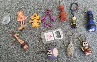 Predám prívesky na kľúče.8