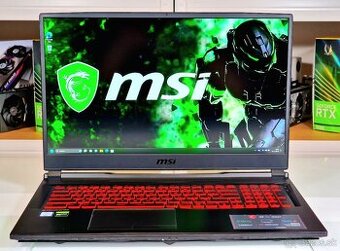 Herný notebook MSI LEOPARD  GTX 1660Ti | i7-9750H | ZÁRUKA
