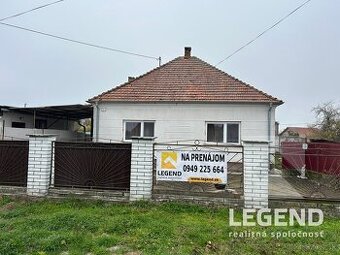 Veľký 3i RD na prenájom v Nesvadoch, výborná poloha, blízko