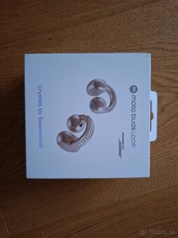 Predám Motorola Moto Buds Loop Swarovski® crystals