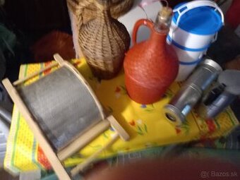 Demižon, forma na sunku alebo tlačenku,obedár,kávovar