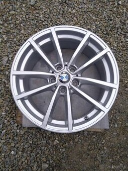 17" alu BMW 5 x 112 + TPMS originál TOP stav + zimné pneu - 1