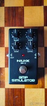 Predám gitarový efekt NUX AS-4 Amp Simulator