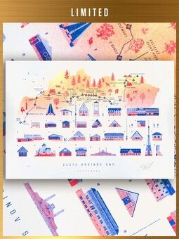 Print Bratiska Cesta hrdinov SNP