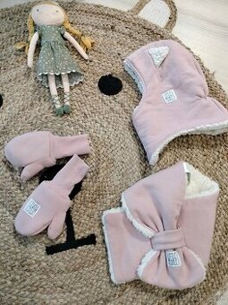 Little People_Kukla Fox_Šál_Rukavice_M a Uni (1,5r - 3r)