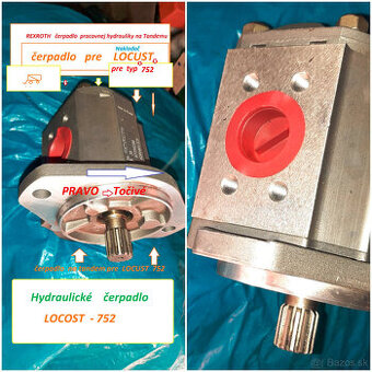 Hydraulické čerpadlá a hydromotory - Nové
