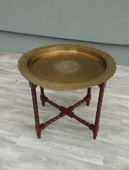 Stolík čajový skladací Vintage.