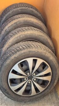 predám zimné pneumatiky na diskoch