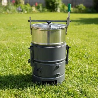 Nerezovy kotol parak 100l na zabijacku samot/prislusenstvo