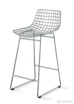 Barové stoličky / nerez / chróm