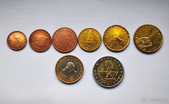 Kompletná sada mincí Slovinsko 2007