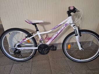 Predám detský bicykel 24kola Rock Machine biely