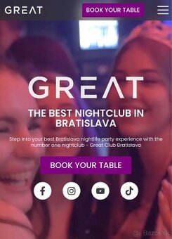 Vstupenky GREAT 03.04 . 2026