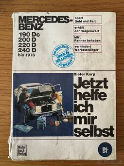 MERCEDES-BENZ W114 W115 originální montážní manual servisní
