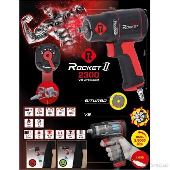 Predám rázový uťahovák ks tools Rocket II 2300 Nm