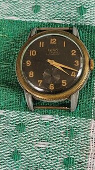 vajčiarske retro hodinky MONTDOR 17 Jewels - funkčné