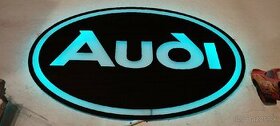 Podsvietené logo AUDI
