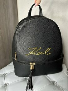 Karl Lagerfeld ruksak zlatý napis