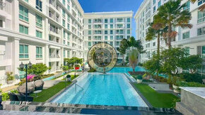 Thajsko-Pattaya-2 izbový byt na predaj-900 m od mora-Orient 