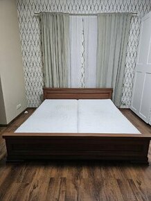 Predám postel 180 x 200 cm s roštom aj matracmi